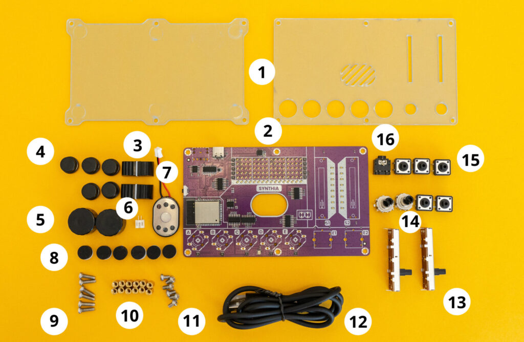 circuitmess synthia parts