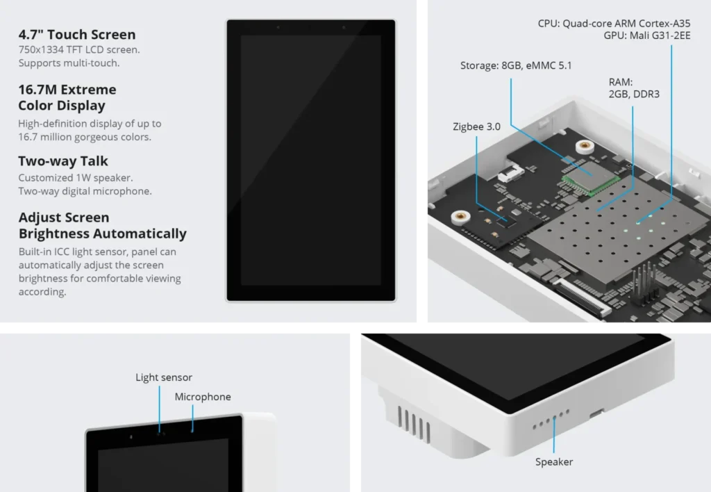 NSPanel pro 120 hardware overview
